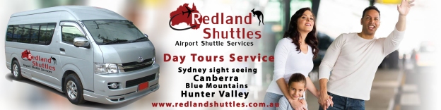 Day Tour Service by Redland Shuttle Services Sydney